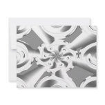 Grey White invitations