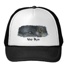 GREY WOLF EYES Collection II Mesh Hats