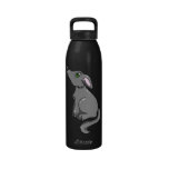 Grey Wolf Howling Water Bottles