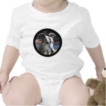 Greyhound baby baby bodysuit