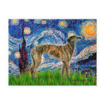 Greyhound (br2) - Starry Night postcards