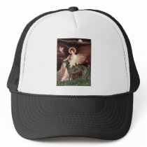 Greyhound (br) - Seated Angel Mesh Hats