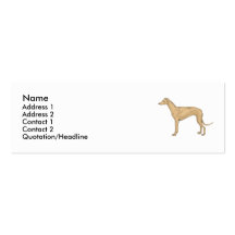 Greyhound Business Card