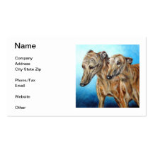 Greyhound Business Card