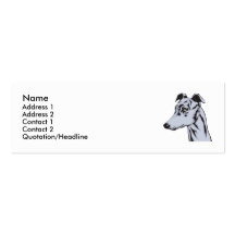 Greyhound Business Cards