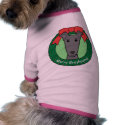 Greyhound Christmas pet clothing