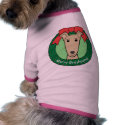 Greyhound Christmas pet clothing