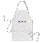 Greyhound Colour My World with Joy! aprons