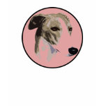 GREYHOUND DOG PINK PORTRET t-shirts