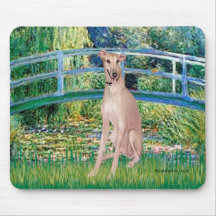 Greyhound (fawn 2) - Bridge Mouse Pads