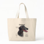 Greyhound History Design Tote Bags