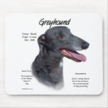 Greyhound History Design mousepads