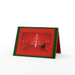Greyhound in the Christmas Glow Cards