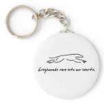 Greyhound Keychain