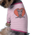 Greyhound Lover pet clothing