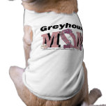 Greyhound MOM Dog Tee