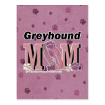 Greyhound MOM Postcard