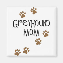 Greyhound Mum Refrigerator Magnets