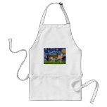 Greyhound Pair - Starry Night aprons