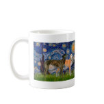 Greyhound Pair - Starry Night mugs