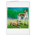 Greyhound Racing Dogs Card