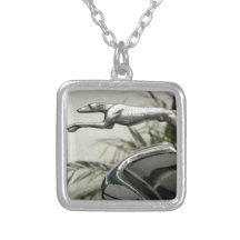 Greyhound Radiator Cap Necklaces