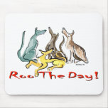 greyhound roo mousepads