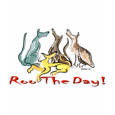 greyhound roo tee shirt by extence