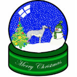 greyhound snow globe photo sculptures