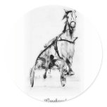 Greyhound Trotter stickers