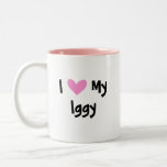 Greyhound / Whippet / Italian Greyhound Love Coffee Mug