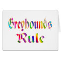 Greyhounds Rule cards