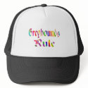 Greyhounds Rule hats