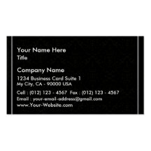 Greyish Damask pattern on dark background Business Card Template
