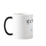 Greyscale Colour Changing Coffee Mug