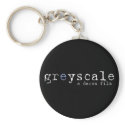 Greyscale keychain - Black