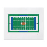 grid iron football field graphic flyers