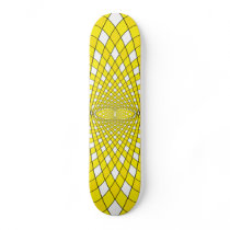 Gridlock (Yellow) Skateboard Deck