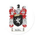 GRIFFIN FAMILY CREST -  GRIFFIN COAT OF ARMS stickers