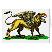 Griffin Greeting Card
