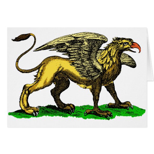 Griffin Greeting Card