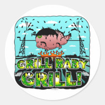 Grill Baby Grill - Stickers