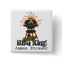 Grill Cooking Grilling Name BBQ King Pin