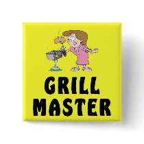 Grill Master Female Pin
