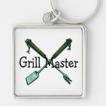 Grill Master Key Chain