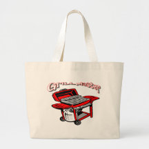 Grill Master Tote Bags