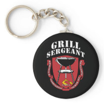 Grill Sergeant Barbecue Summer July 4th keychains