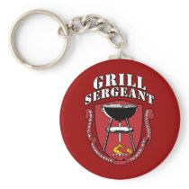 Grill Sergeant Barbecue Summer July 4th keychains
