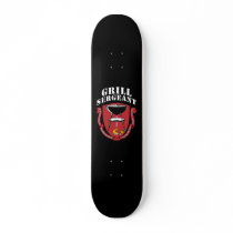 Grill Sergeant Barbecue Summer July 4th Skateboard Decks
