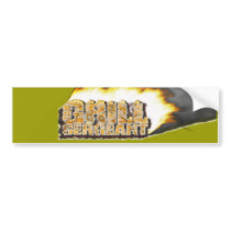 GRILL SERGEANT! Father's Day! Bumper Sticker